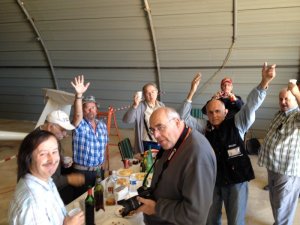 Joie et bonne humeur de rigueur