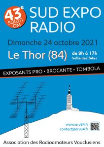 Affiche SUD EXPO RADIO 2021