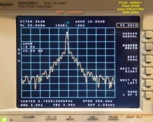 Pilote 5760,913 MHz+GPSDO - AS-SPAN 200Hz